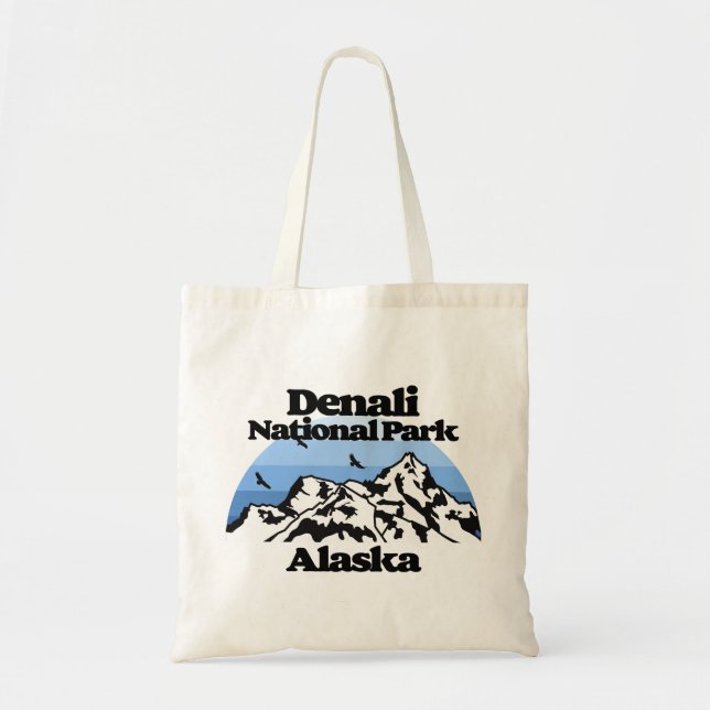 Bolsa Tote Parque Nacional Denali (Frente)