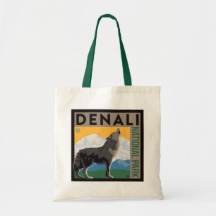 Bolsa Tote Parque Nacional Denali Lobo Howling