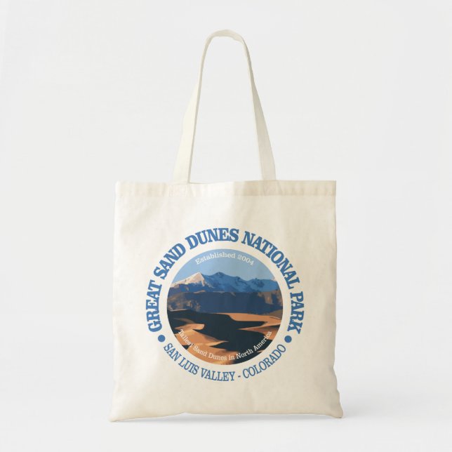 Bolsa Tote Parque Nacional do excelente Sand Dunes (Frente)