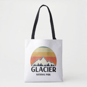 Bolsa Tote Parque Nacional do Glacier Vintage
