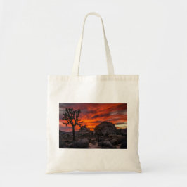 Bolsa Tote Parque Nacional do Joshua Tree Red Sunset