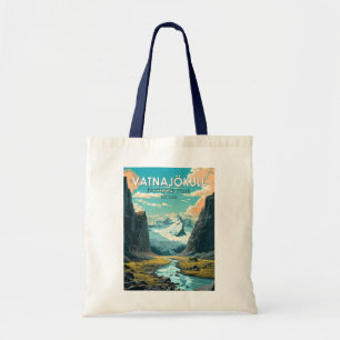 Bolsa Tote Parque Nacional Vatnajokull, Islândia Viagem Vinta