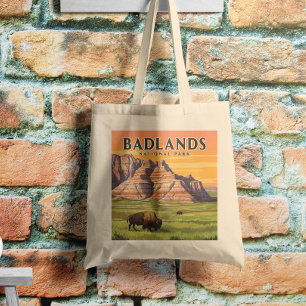 Bolsa Tote Parque Nacional Vintage Badlands
