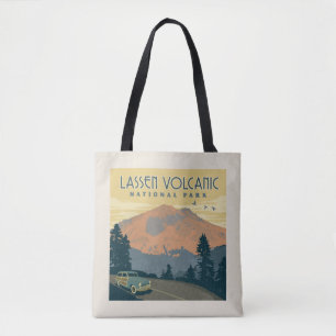 Bolsa Tote Parque Nacional Vulcânico de Lassen Estrada
