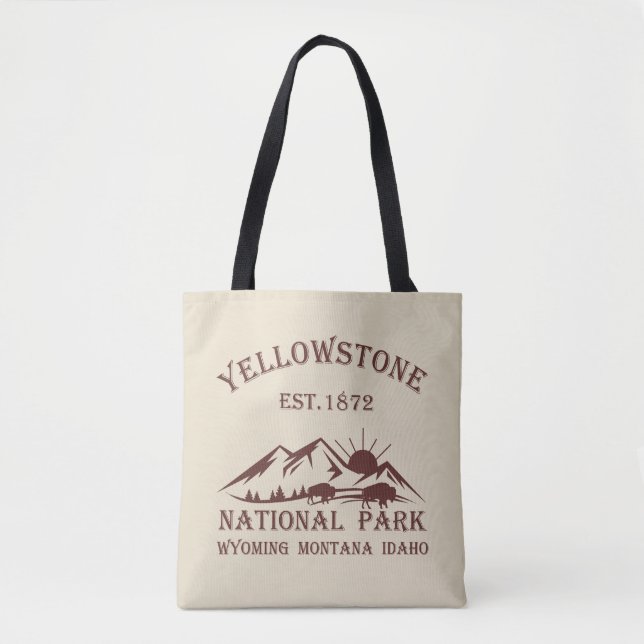 Bolsa Tote Parque nacional Yellowstone (Frente)