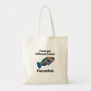 Bolsa Tote Parrotfish Funny