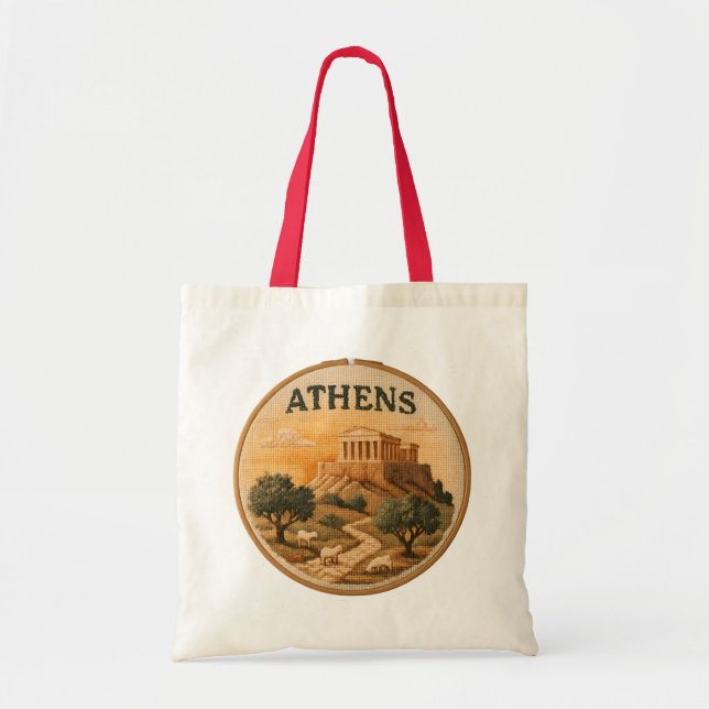 Bolsa Tote Parthenon Acropolis (Frente)