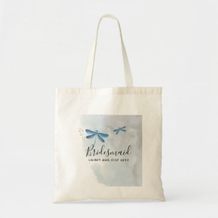 Bolsa Tote Partido Bridal DragonFly BRIDESMAID Personalizado