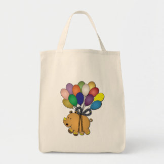 Bolsa Tote Partido de aniversário de criança: Rinoceronte