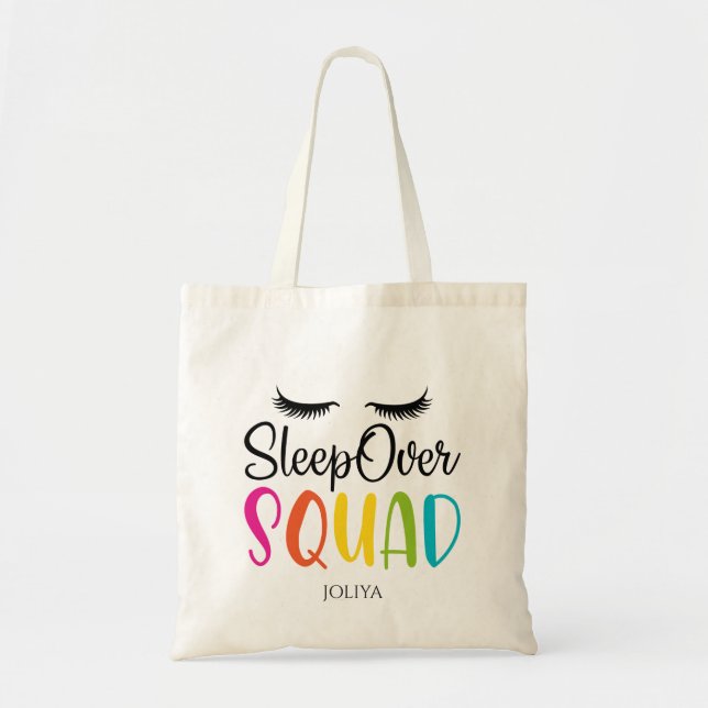 Bolsa Tote Partido Sleepover Squad Slumber (Frente)