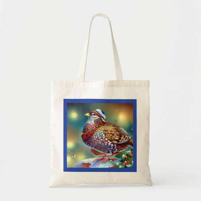 Bolsa Tote Partucho de Natal 4 (Frente)