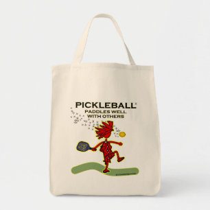 Bolsa Tote Pás De Pickleball Bem Com Outros Saco De Toque