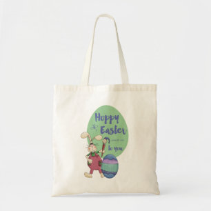 Bolsa Tote Páscoa Alegre para você Artista Bunny