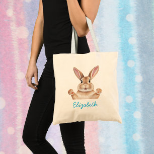 Bolsa Tote Páscoa Personalizada Pernalonga Adorável