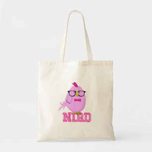 Bolsa Tote Passarinho Nerd Divertido com Óculos Geeko Pássa