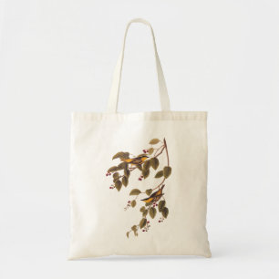 Bolsa Tote Pássaro Audubon de Warbler Carbonado