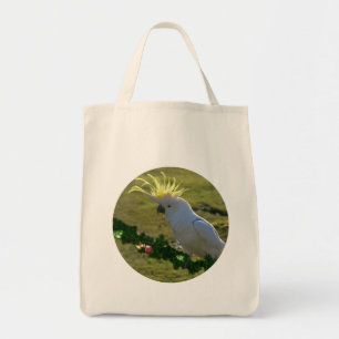 Bolsa Tote Pássaro de Cockatoo de Natal na Austrália