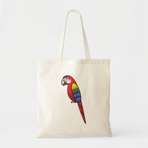 Bolsa Tote Pássaro de Papagaio-de-Cana-de-Cobra