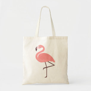 Bolsa Tote Pássaro Flamingo em pé