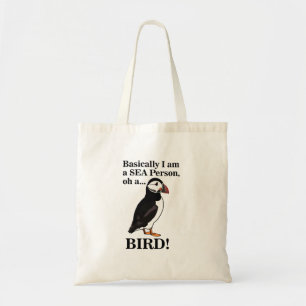 Bolsa Tote Pássaro Fragulho Ave Marinha Engraçado