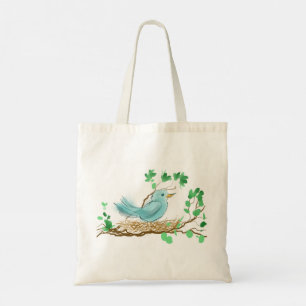 Bolsa Tote Pássaro no ninho