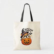 Pássaro Pardal Chibi Fofo Abóbora de Halloween