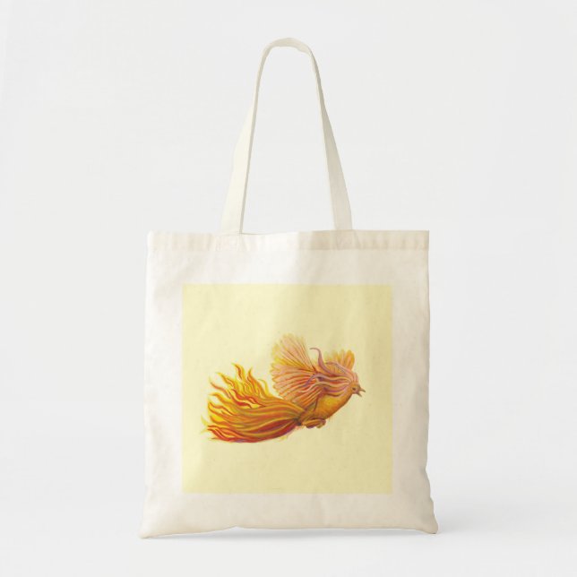 Bolsa Tote Pássaro Phoenix Legendário (Frente)