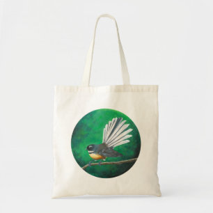 Bolsa Tote Pássaro-rabo-da-Nova Zelândia (piwakawaka) - Tot
