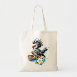 Bolsa Tote Pássaro rabugento na segunda.