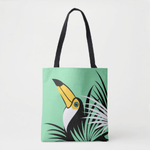 Bolsa Tote Pássaro Toucan Exótico