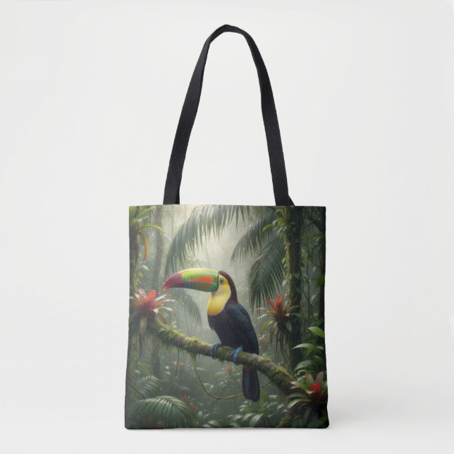 Bolsa Tote Pássaro Tucano (Frente)