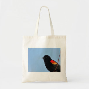 Bolsa Tote Pássaro Vermelho