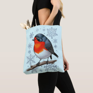 Bolsa Tote Pássaro Vermelho Cinto