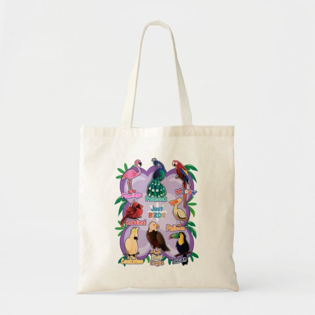 Bolsa Tote Pássaros (Frente)
