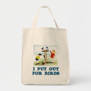 Bolsa Tote Pássaros (crianças)
