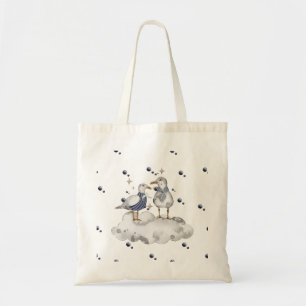Bolsa Tote Pássaros de praia