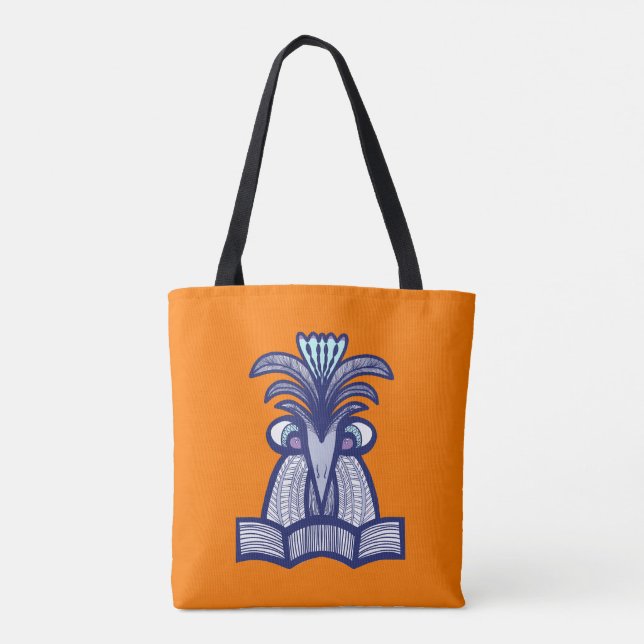 Bolsa Tote Pássaros em uma linha (Verso)