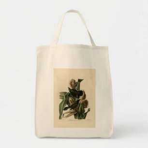 Bolsa Tote Pássaros Roxos (Grackle) - Aves da América de Audu