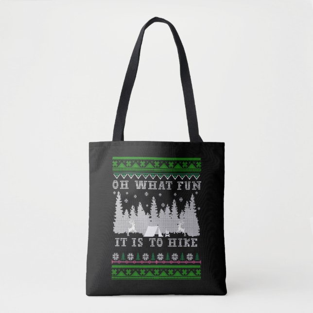 Bolsa Tote passeando no Natal Feio (Frente)