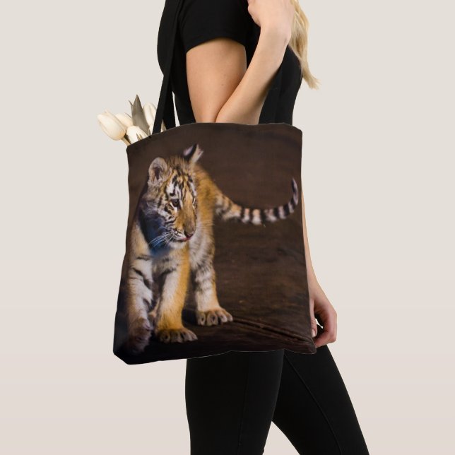 Bolsa Tote Passeio de Cub de tigre (Close Up)