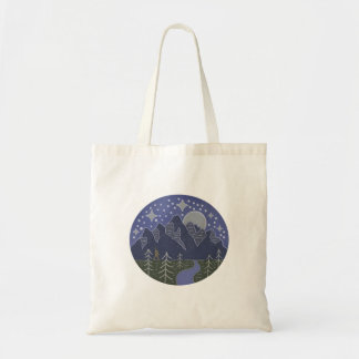 Bolsa Tote Passeio Noturno Estrelado do Pé-Grande | Arte Folc
