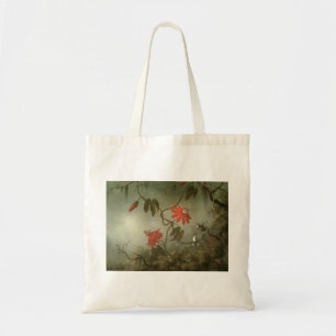 Bolsa Tote Passion Flowers e Hummingbird por Martin J Heade