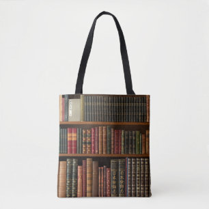 Bolsa Tote Pasta de Livros Antigos