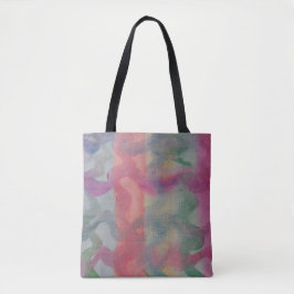 Bolsa Tote Pastel Abstrato Art