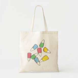 Bolsa Tote Pastel Candy Corn Kernels - Páscoa