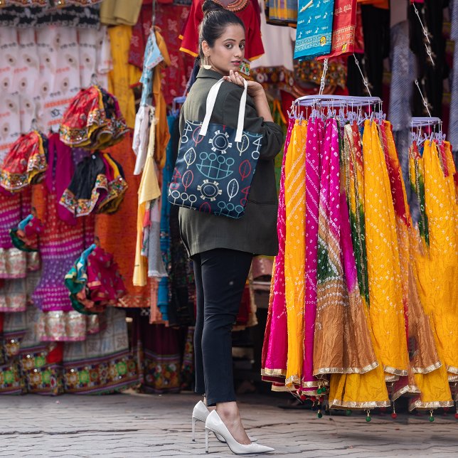 Bolsa Tote Pastel floral (Criador carregado)