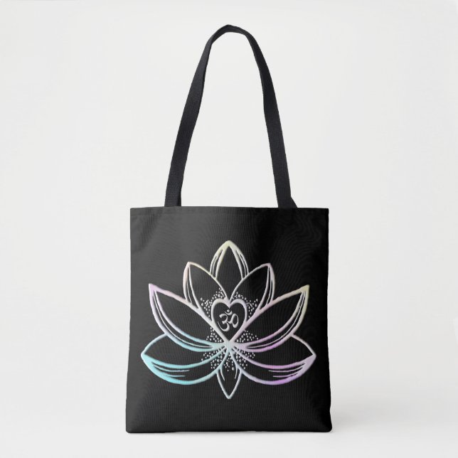 Bolsa Tote Pastel Lótus  (Frente)