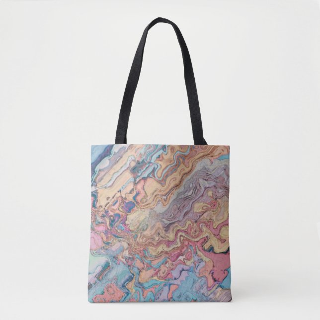 Bolsa Tote Pastel Marble (Frente)