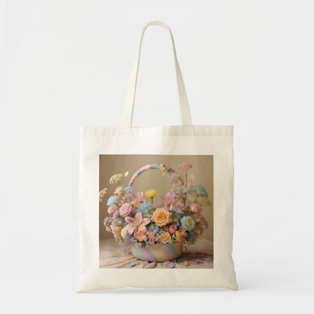 Bolsa Tote " PASTEL PARADISE " Tote Bag (Frente)