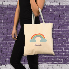 Bolsa Tote Pastel Rainbow